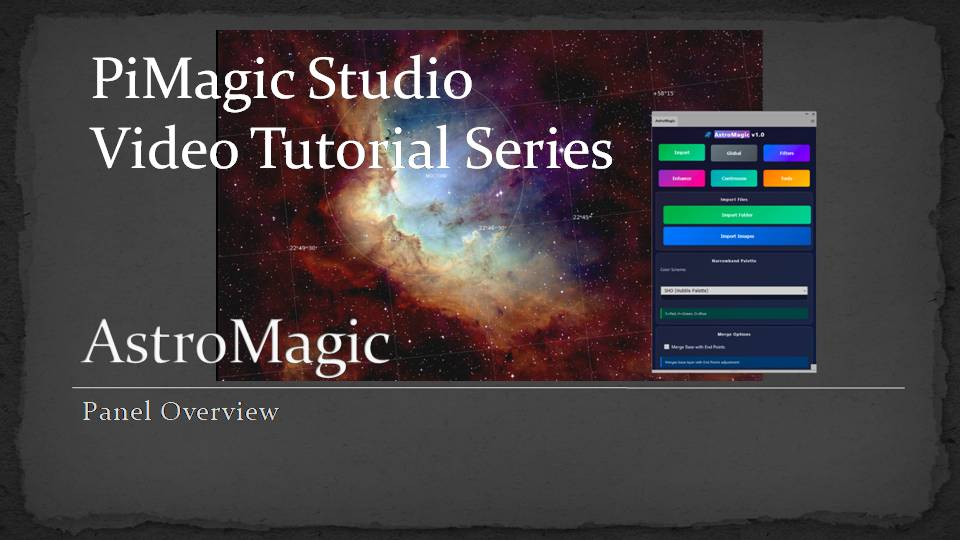 AstroMagic Panel Overview